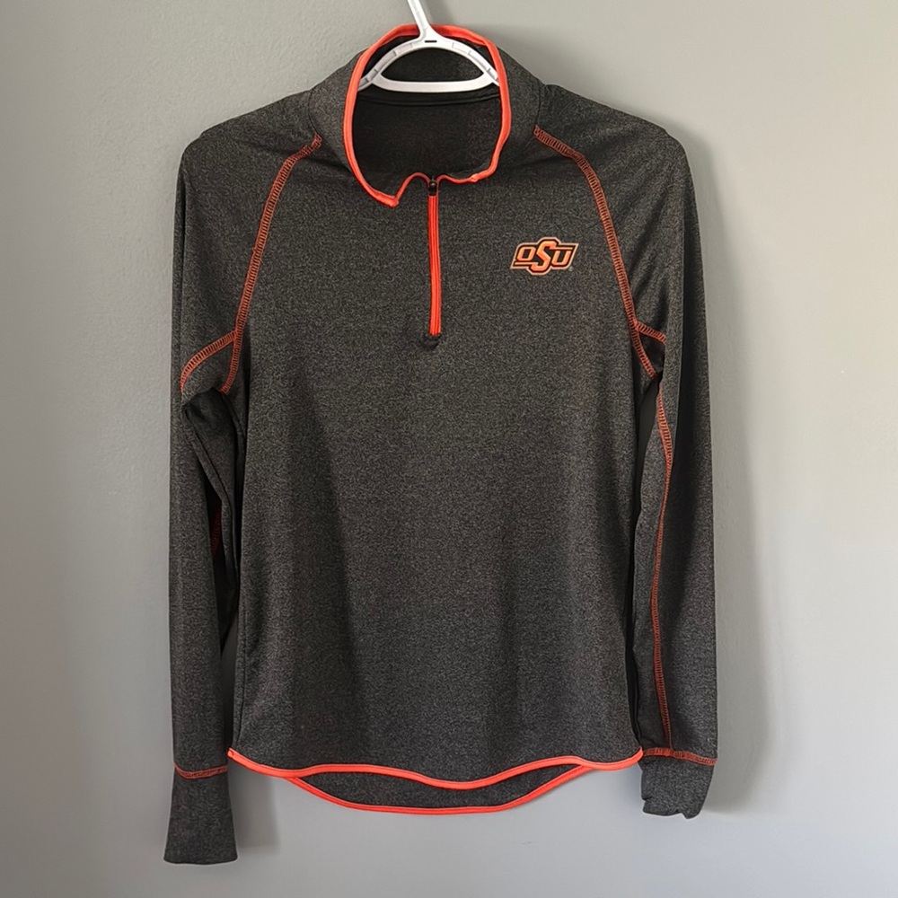 OSU Gray and Orange Long Sleeve Pullover Women’s medium